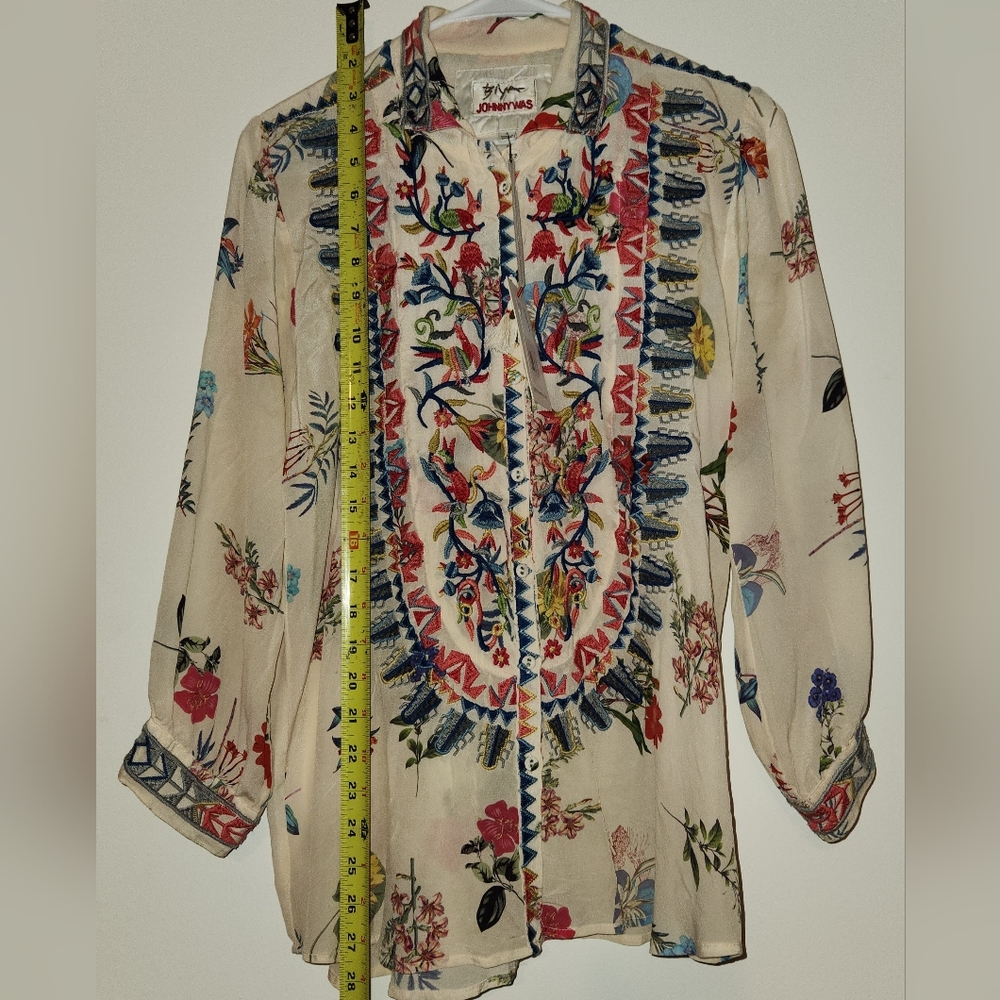 🥳PoshParty Live🥳 Johnny Was Biya Embroidered  NWT